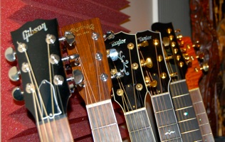 acoustic guitars by martin gibson taylor takamine tacoma